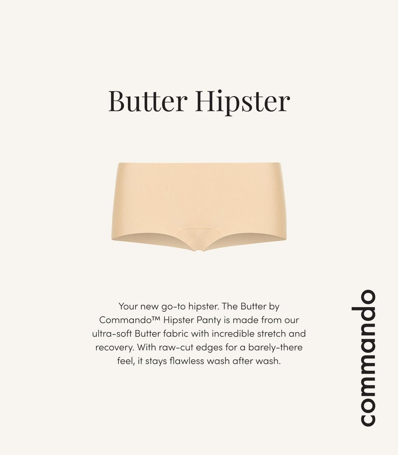 commando Butter Hipster Panty | Womenâ€™s Seamless Underwear in Exclusive Butter Fabric | Ultra-Soft, Extraordinary Comfort | Beige, Medium - Image 4